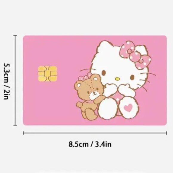 Hello Kitty | 2pcs Card Skin | Pink and Purple - Picture 3 of 3